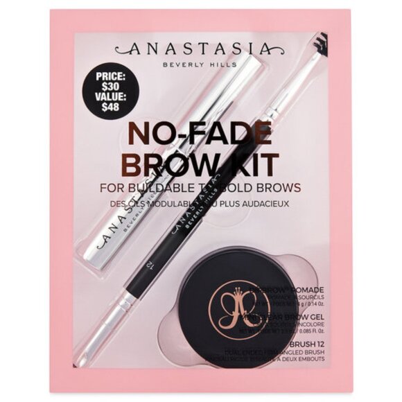 Anastasia Beverly Hills No Fade Brow Kit For Buildable To Bold Brows In Shade Me - Picture 1 of 4